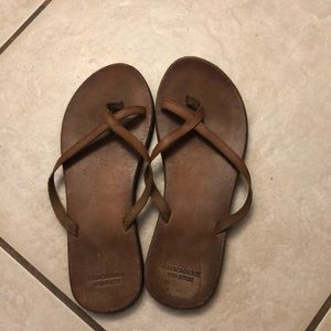 Abercrombie and Fitch leather sandals
